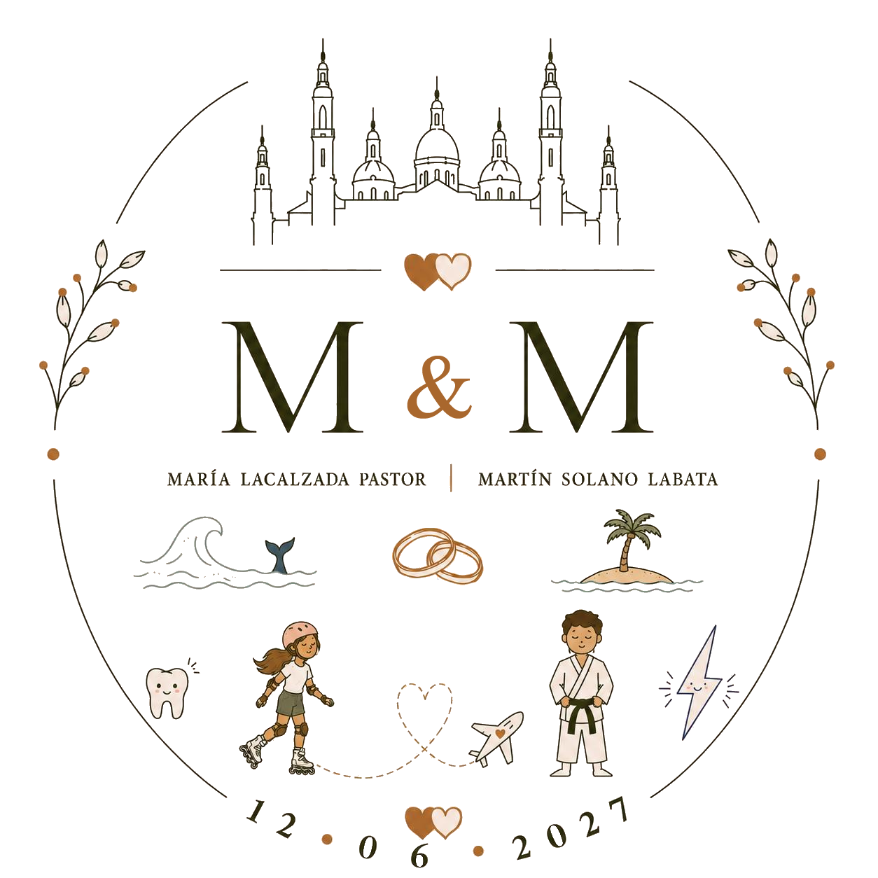 Logotipo de la Boda